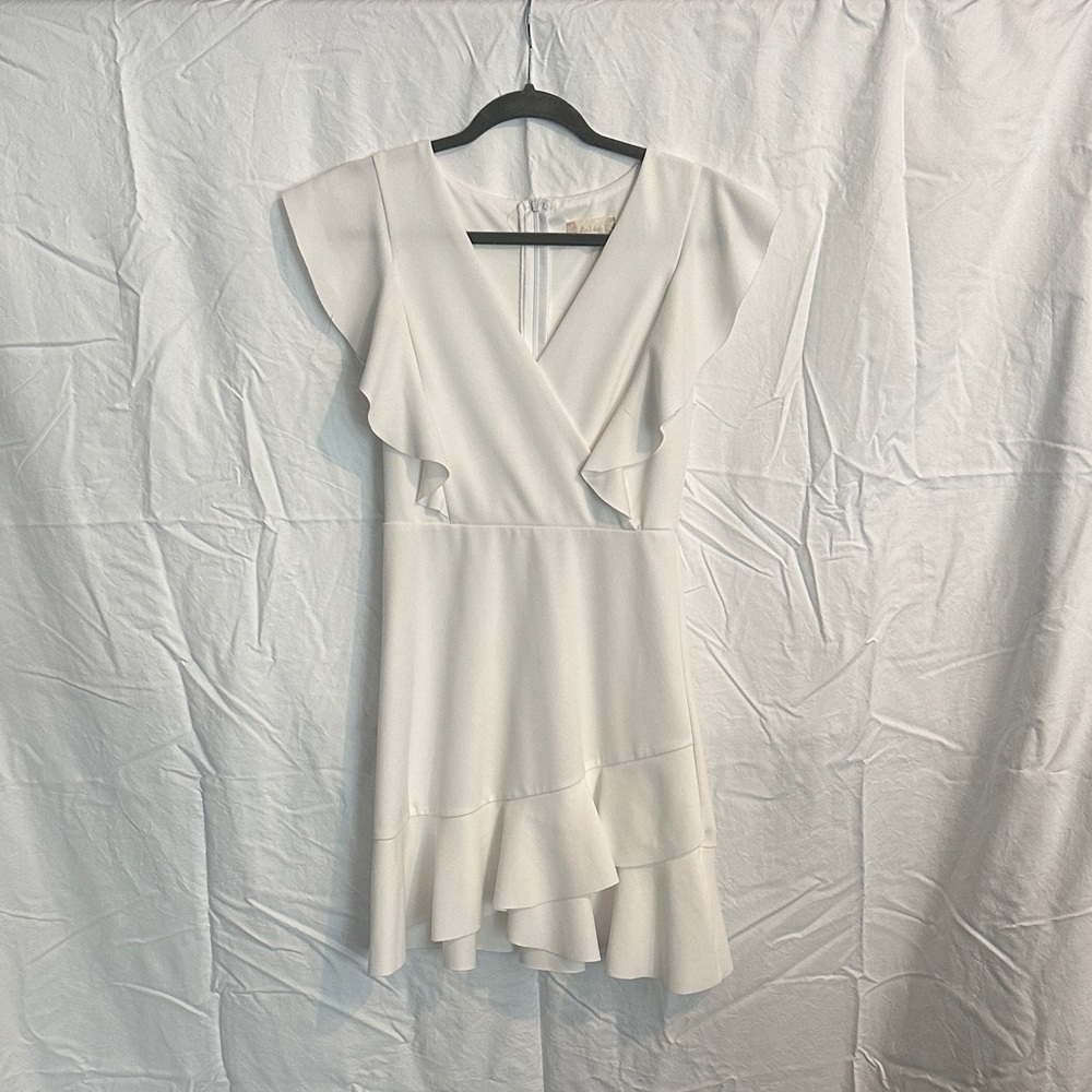 Altar'd State Asymmetrical Cream Dress